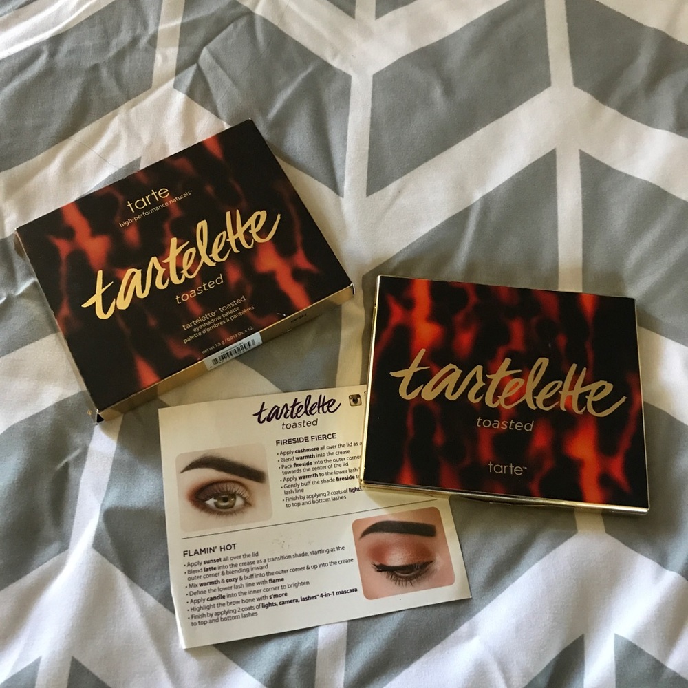 Tarte eyeshadow Palette toasted
